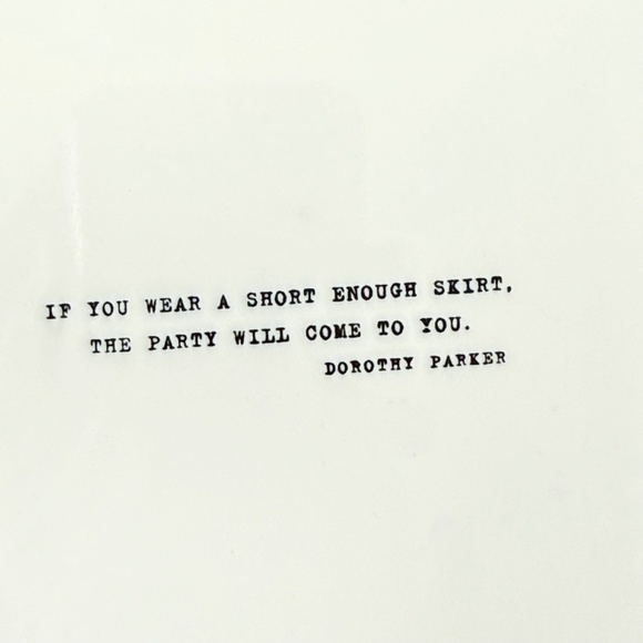 Restoration Hardware Dorthy Parker Literary Quote Coasters in Box Excellent - Picture 8 of 11